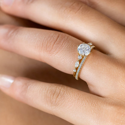 0.37 CT Round Full Eternity Lab Grown Diamond Wedding Band