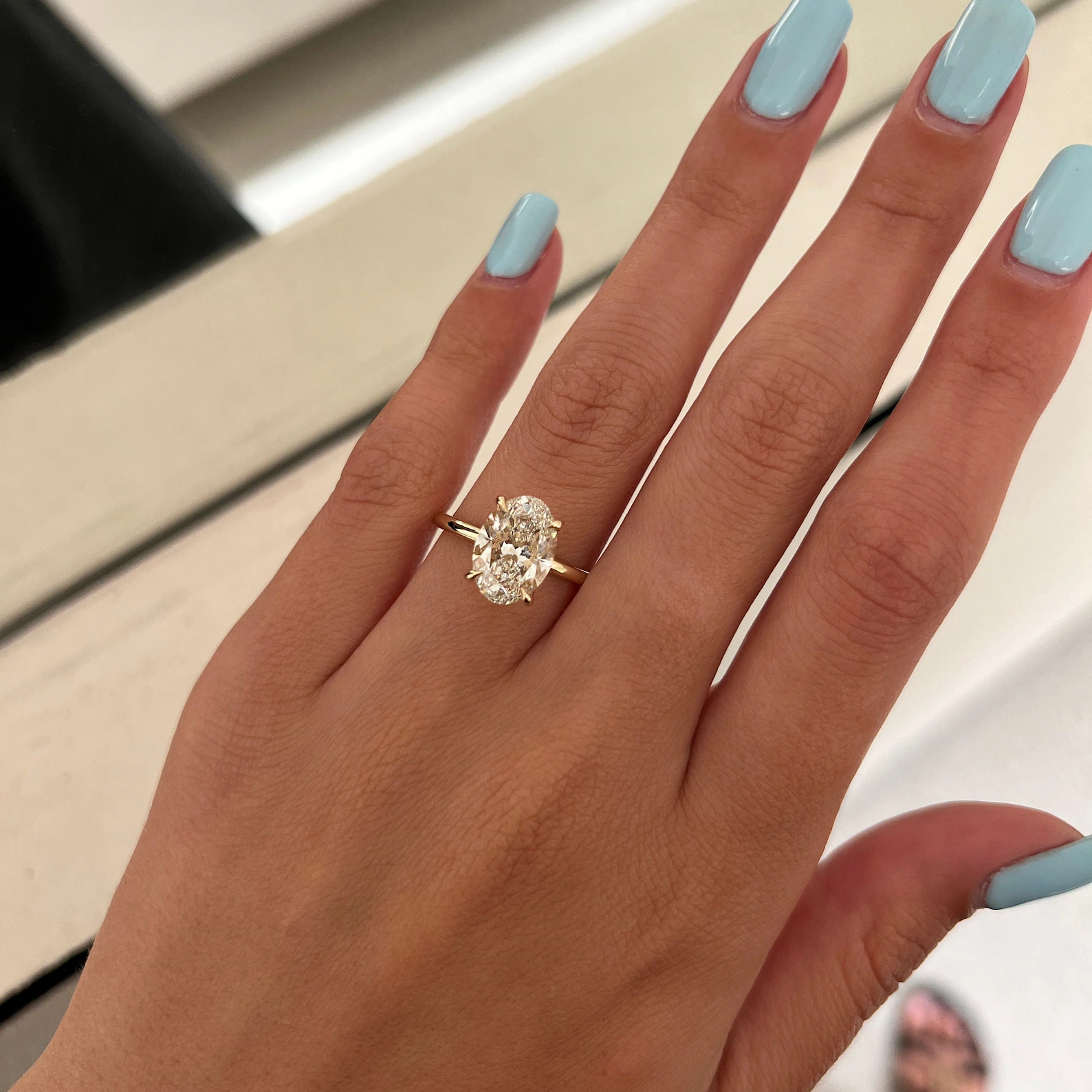 Round Halo, Pave & Split Shank Engagement Ring – 1.93 CT Lab Grown Diamond