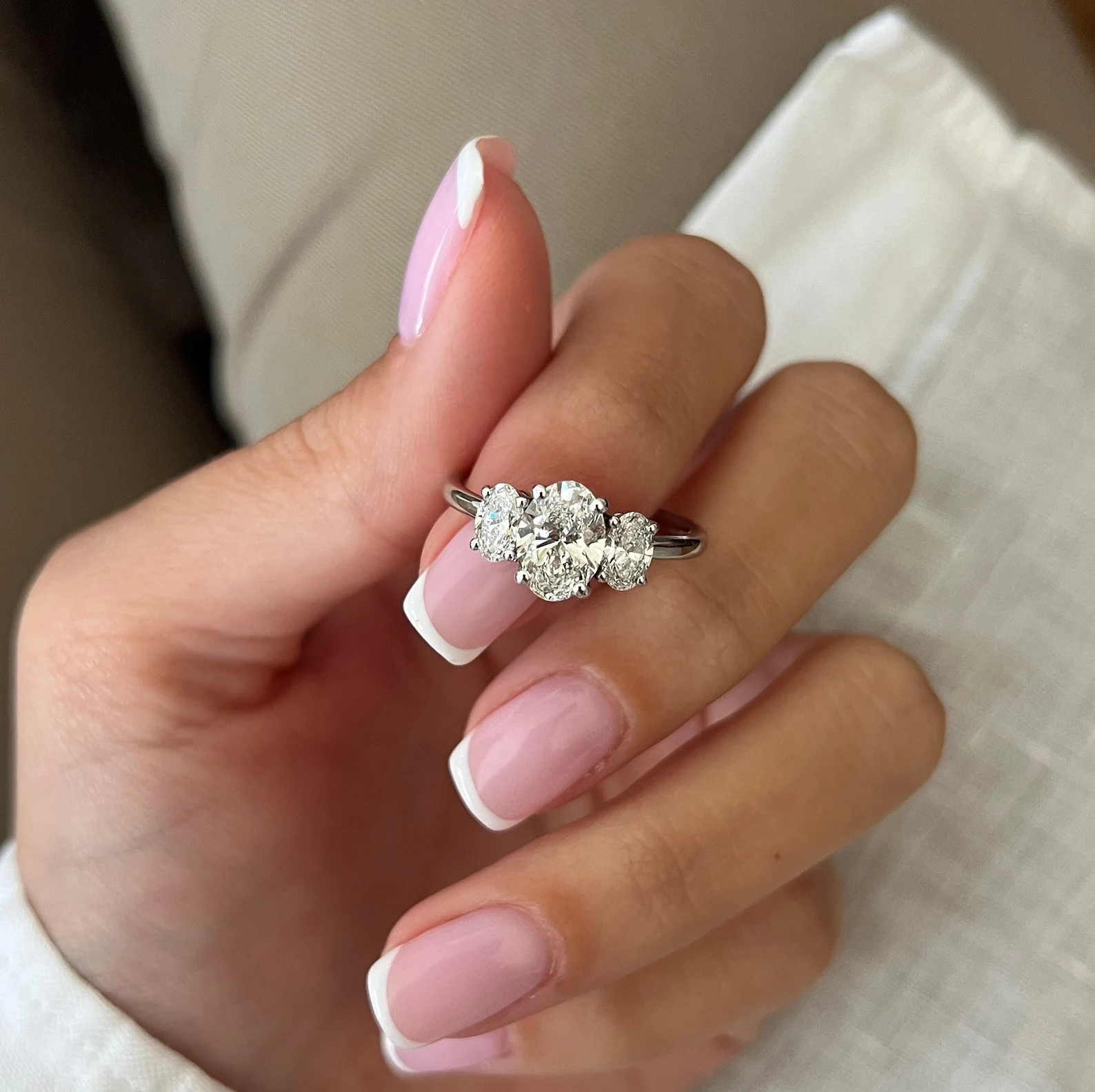 Round Halo, Pave & Split Shank Engagement Ring – 1.93 CT Lab Grown Diamond