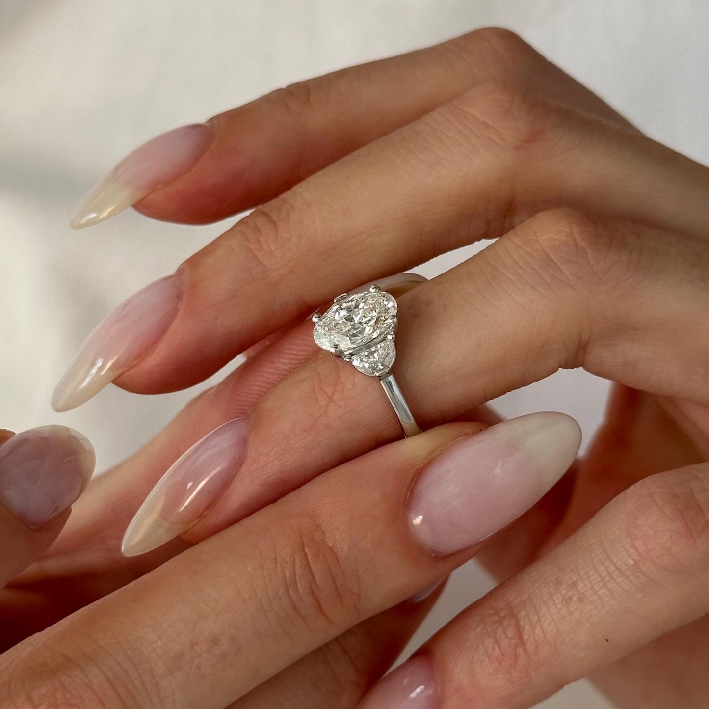 Round Halo, Pave & Split Shank Engagement Ring – 1.93 CT Lab Grown Diamond