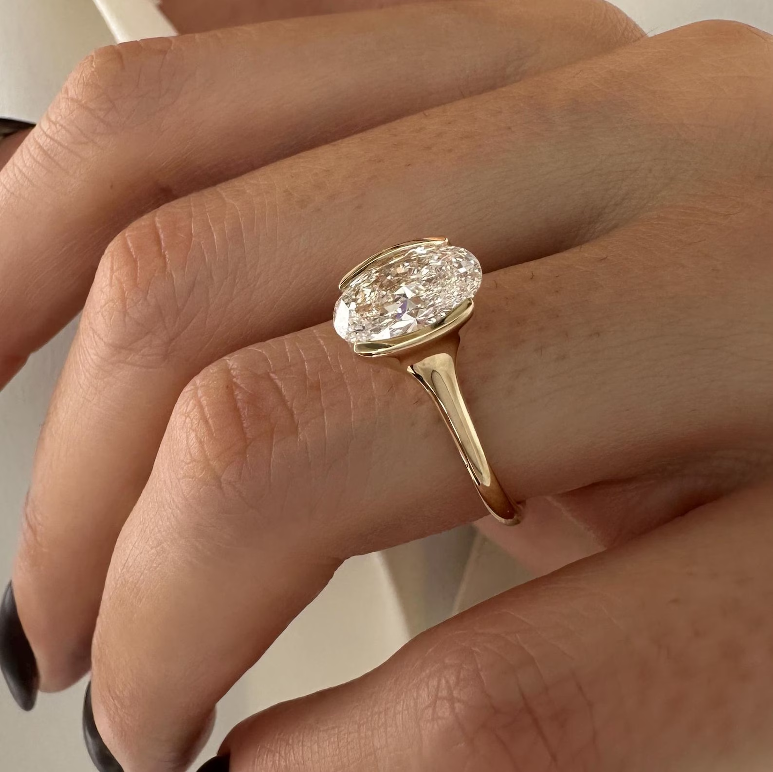 Round Halo, Pave & Split Shank Engagement Ring – 1.93 CT Lab Grown Diamond
