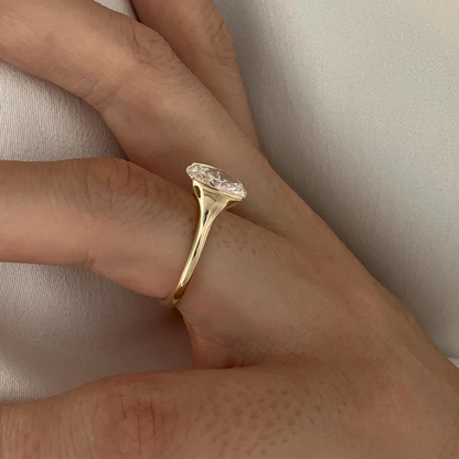 Round Halo, Pave & Split Shank Engagement Ring – 1.93 CT Lab Grown Diamond
