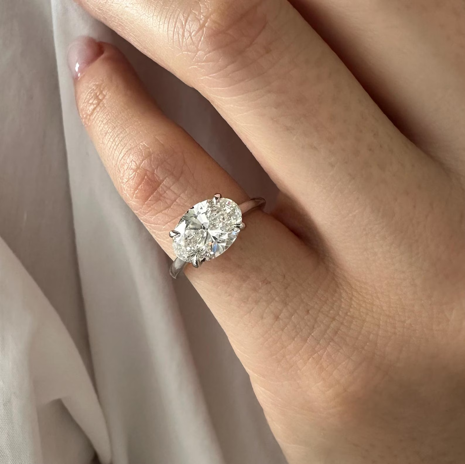Round Halo, Pave & Split Shank Engagement Ring – 1.93 CT Lab Grown Diamond