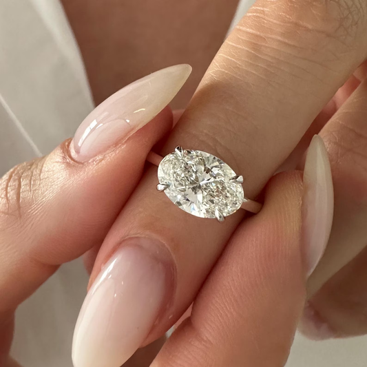 Round Halo, Pave & Split Shank Engagement Ring – 1.93 CT Lab Grown Diamond