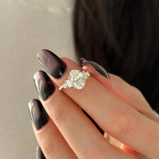 Round Halo, Pave & Split Shank Engagement Ring – 1.93 CT Lab Grown Diamond