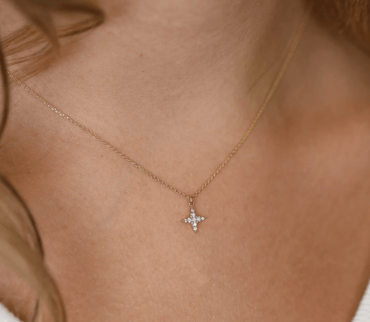 1.0 CT Round Bezel Solitaire Lab Grown Diamond Necklace