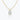 0.25-1.0ct Oval Cut Solitaire Moissanite Diamond Necklace 2