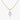 0.25 CT-1.0 CT Marquise Solitaire CVD F/VS Diamond Necklace 4