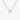 0.25 CT-1.0 CT Princess Solitaire CVD F/VS Diamond Necklace 1