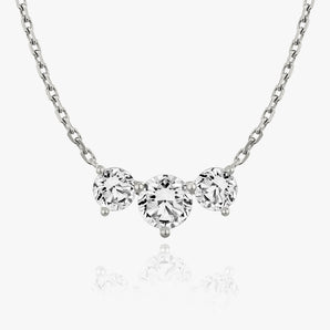 2.0 TC Round CVD F/VS Diamond Necklace 1