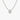 0.10 CT-1.0 CT Round Bezel Solitaire CVD F/VS Diamond Necklace 1