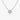 0.25 CT-1.0 CT Oval Bezel Solitaire CVD F/VS Diamond Necklace 1