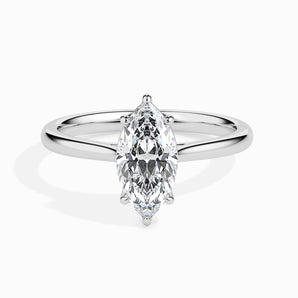 1 CT Marquise Solitaire CVD F/VS Diamond Engagement Ring 1