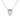 1.0 CT Round Bezel Solitaire CVD F/VS Diamond Necklace 2