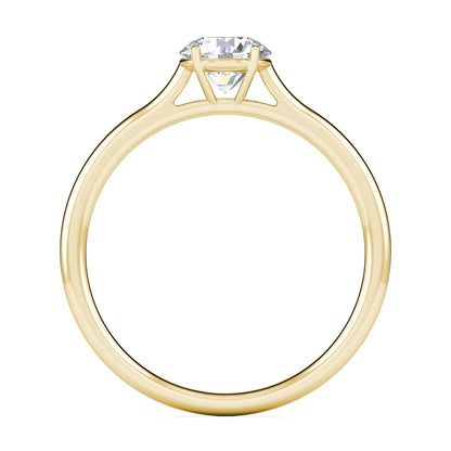 1.02 CT Round Solitaire CVD F/VS2 Diamond Engagement Ring 19