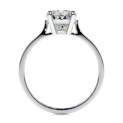 2.0 CT Round Solitaire CVD E/VS2 Diamond Engagement Ring 46