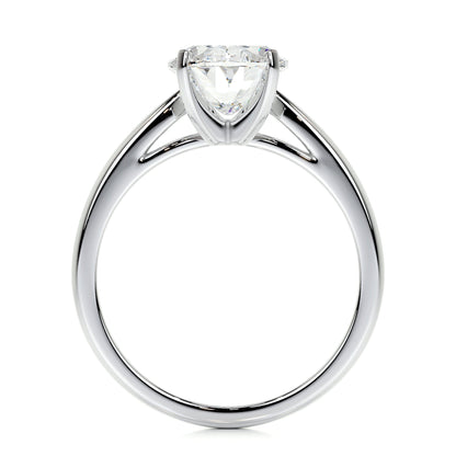 2.0 CT Oval Solitaire CVD G/VS2 Diamond Engagement Ring 5