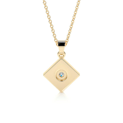 0.25 CT Round CVD F/VS Diamond Necklace 10