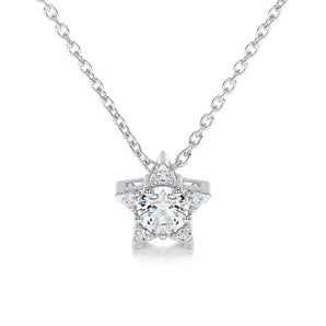 0.25 CT Round CVD F/VS Diamond Necklace 1