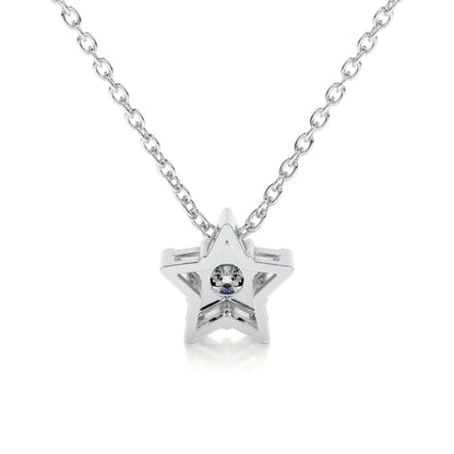 0.25 CT Round CVD F/VS Diamond Necklace 3